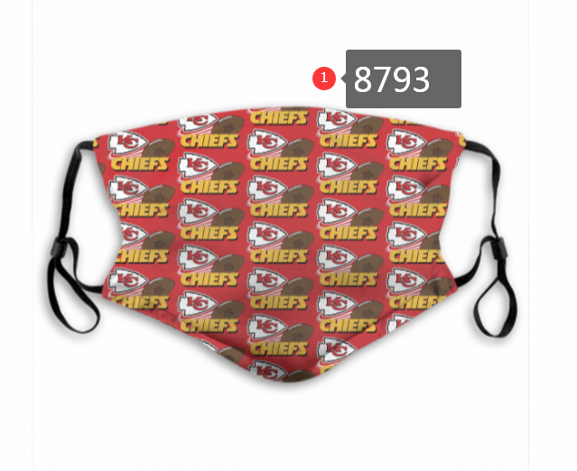 2020 Kansas City Chiefs #10 Dust mask with filter